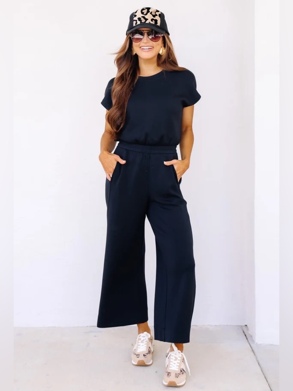 Spanx AirEssentials Cinched Jumpsuit Cap Sleeve Black Size S XL NEW